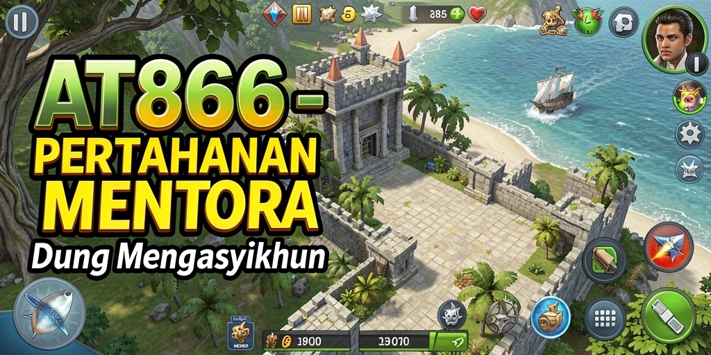 Gameplay AT866 yang mendebarkan dalam Tower Defense.
