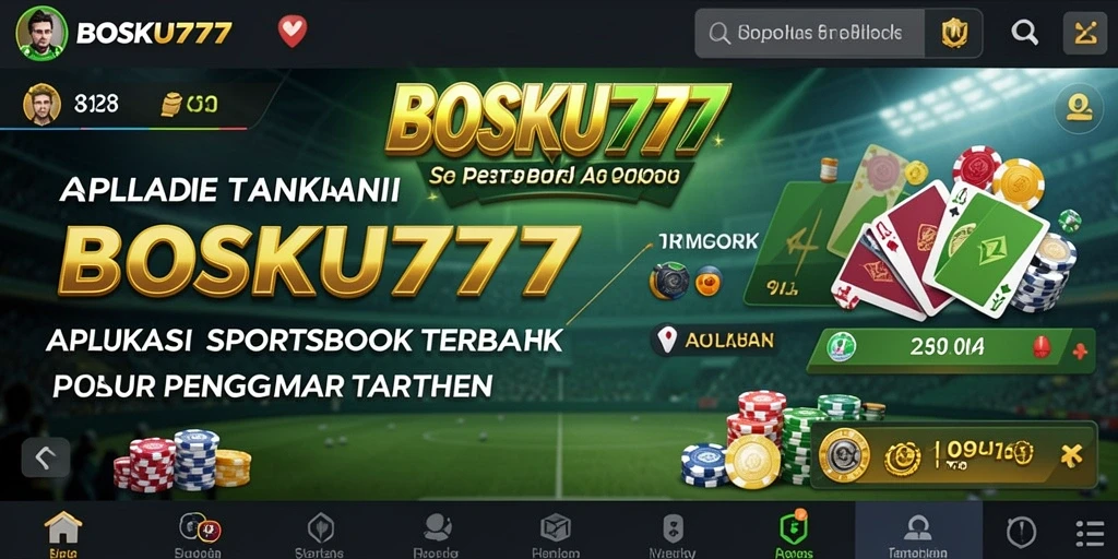 Tampilan gameplay menarik dari BOSKU777 saat melakukan taruhan olahraga.