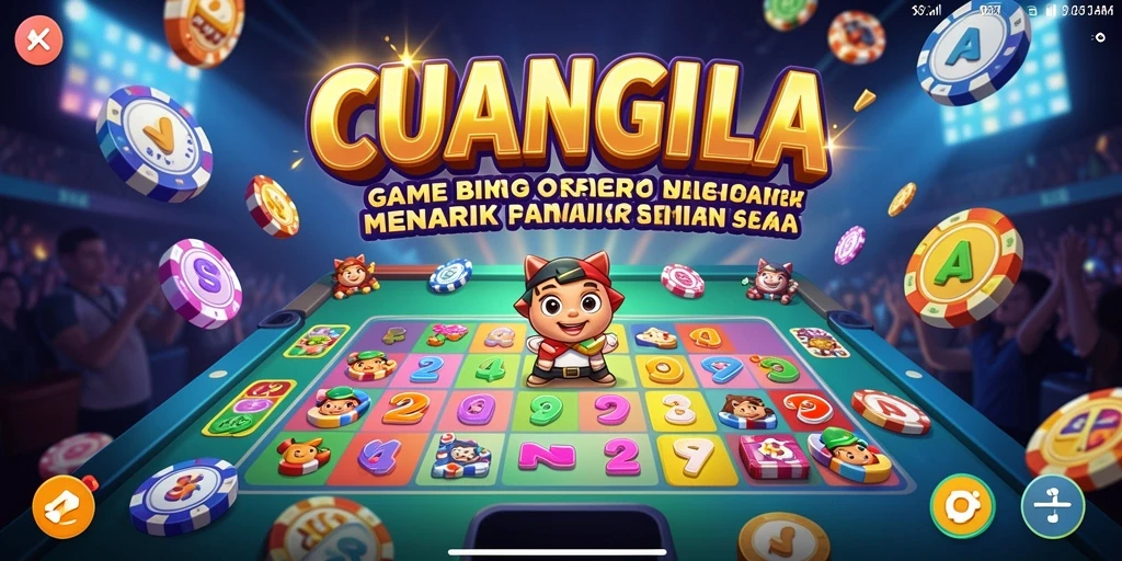 Screenshot gameplay Bingo yang menarik dan interaktif.