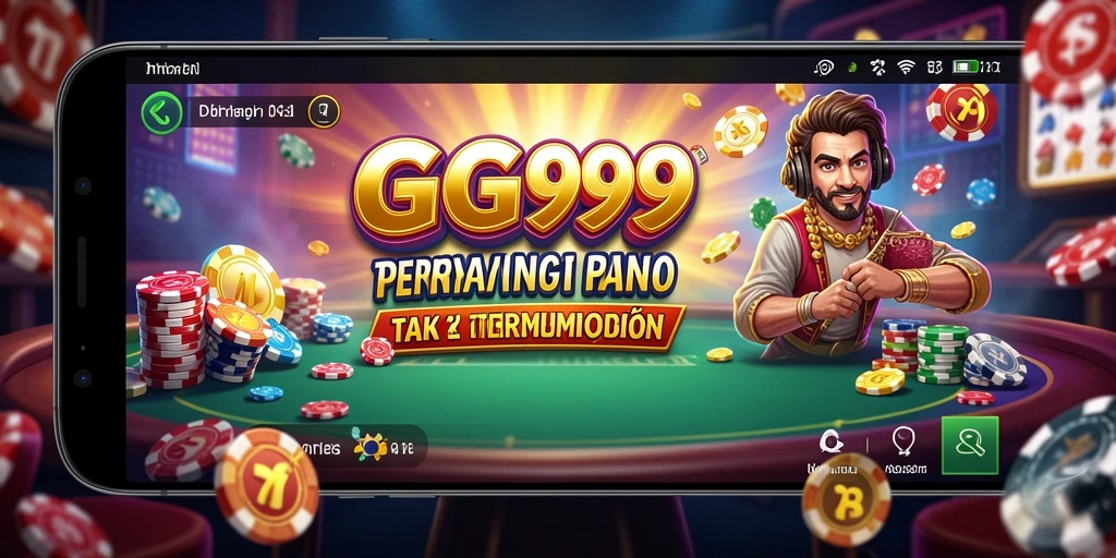 Tampilan gameplay GG999 yang seru dan penuh warna.