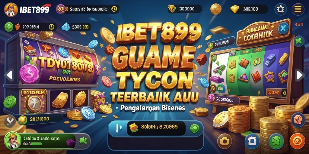 Tampilan gameplay menarik yang menunjukkan pengelolaan bisnis.