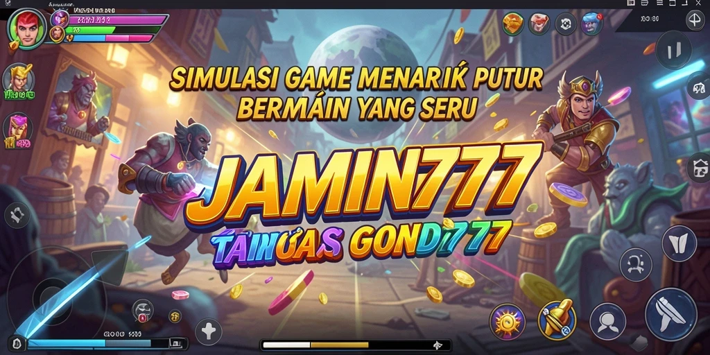 Tangkapan layar utama memperlihatkan gambar mendalam gameplay Simulation yang menakjubkan.