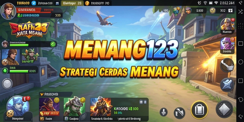 Tampilan menarik dari gameplay MENANG123 dengan strategi aktif.