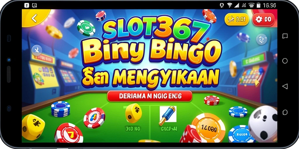 Tampilan gameplay SLOT367 dengan suasana Bingo yang seru.