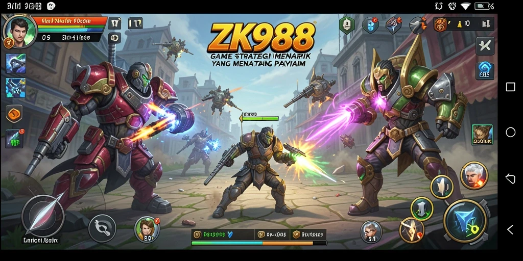 Tangkapan layar gameplay ZK988 menampilkan strategi yang mendalam.
