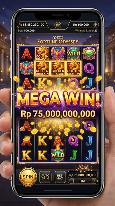 Tangkapan layar antarmuka aplikasi di rpzzz.